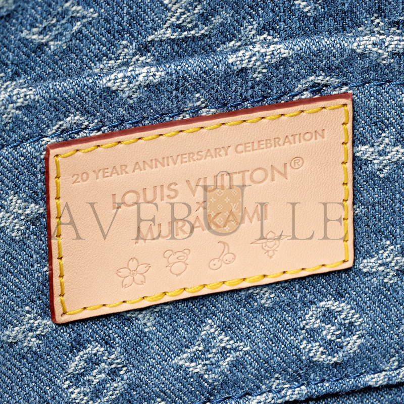 LOUIS VUITTON DENIM MURAKAMI LV X TM POCHETTE ACCESSOIRES M13994 (22*13*4cm)